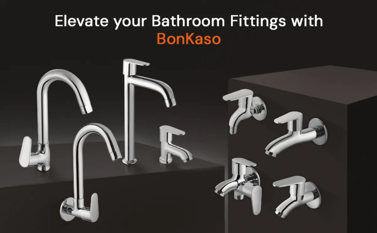 The brand’s range of chrome taps and fittings