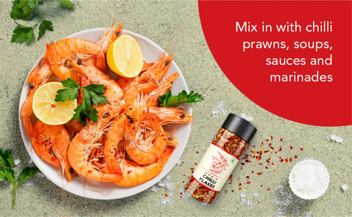 A plate of prawns with lemon: mix in with chilli prawns, soups, sauces and marinades