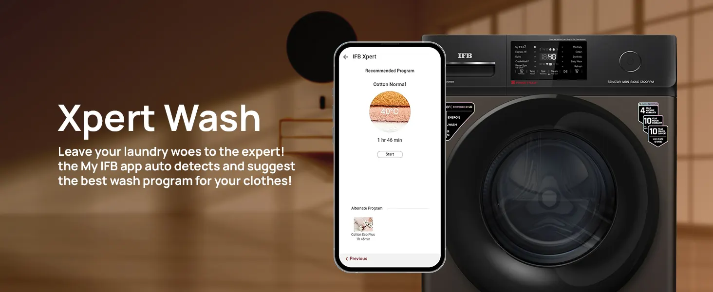 Xpert Wash: the app suggests the best wash programme for your clothes